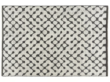 WOOLAND PUZZLE - Hand-knotted rectangular wool rug by Mohebban