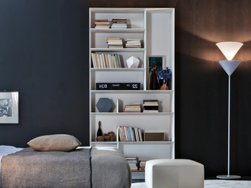 D.357.1 - Open wall-mounted multi-layer wood bookcase _ Molteni & C. by Molteni