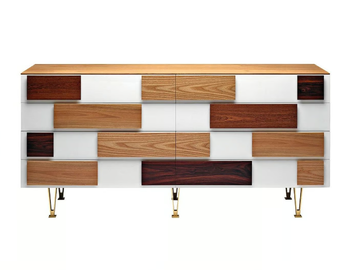 D.655.1 - Wooden chest of drawers _ Molteni & C. by Molteni