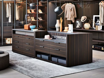 GLISS MASTER ISLAND - Wooden chest of drawers _ Molteni & C. by Molteni