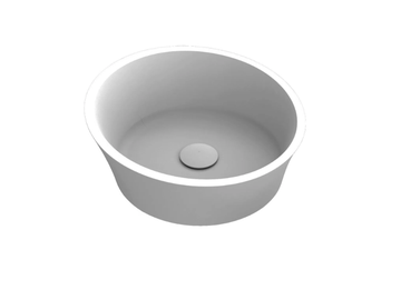 EVOQUE - Countertop oval Solid Surface washbasin by MOMA Design