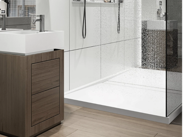 POLIS - Rectangular shower tray by MOMA Design