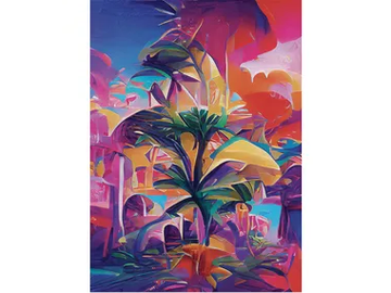 AS-008 - Author made artistic print by MOMENTI