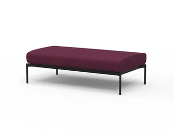 FAUNO FAU88 - Fabric 2 seater pouf / bench by MOMENTI
