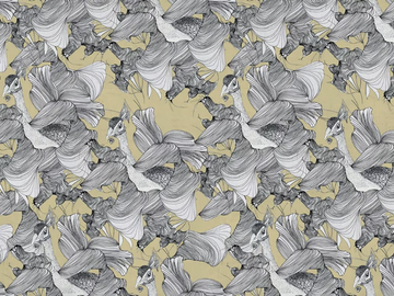 GIU-10 - Glass-fibre wall tiles / wallpaper by MOMENTI