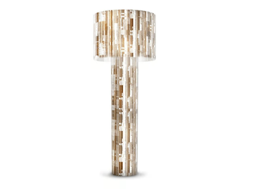 LOL-05 - Contemporary style glass-fibre floor lamp by MOMENTI