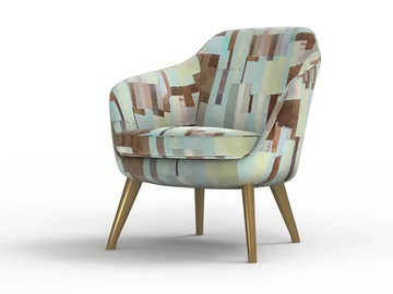 MEDEA - Armchair with armrests by MOMENTI