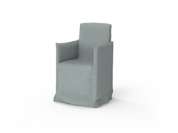ROCHESTER RCS02 - Fabric chair with armrests with removable cover by MOMENTI