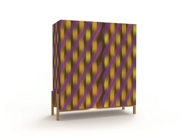 SHARP CR-1A - MDF highboard with doors by MOMENTI