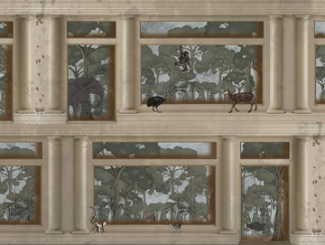 STU-19 - Glass-fibre wall tiles / wallpaper by MOMENTI