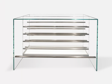 SKY - Glass bar cabinet by MORADA