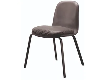 PEC - Upholstered leather chair by MORE