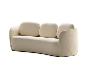 BILBAO - 3 seater fabric sofa by Morgan