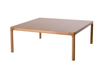 RAKINO - Square wooden coffee table by Morgan