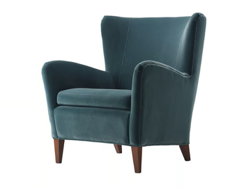 SEVILLE - Fabric armchair with armrests by Morgan