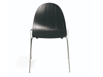 IMPOSSIBLE WOOD - Stackable polypropylene chair by Moroso