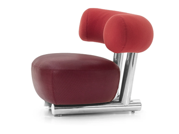 PIPE - Armchair with armrests by Moroso