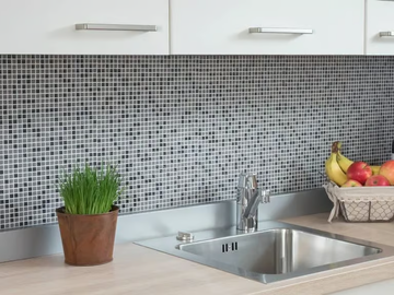 KUBA GREY - Glass mosaic by Mosaix