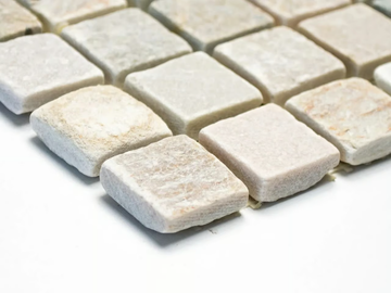 MARMO QUARTZ - Marble mosaic by Mosaix