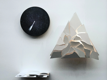 MIRA - LED jesmonite wall lamp by Mosche Bianche