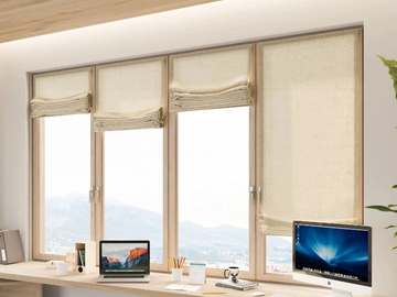 BASIC 441 - Aluminium roman blinds headrail by Mottura