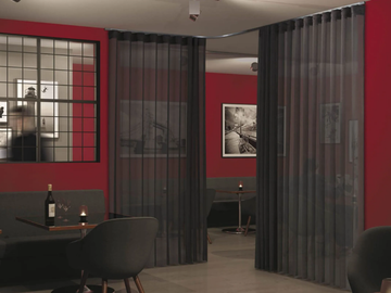 EGO 480 - Aluminium drapery track by Mottura