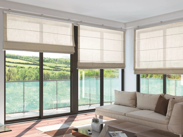 QBOX 453 - Aluminium roman blinds headrail by Mottura