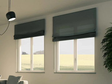 ROTARY 439 - Aluminium roman blinds headrail by Mottura