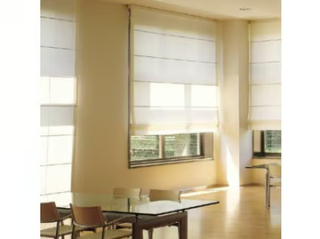 SOFTBOX 437 - Motorized aluminium roman blinds headrail by Mottura