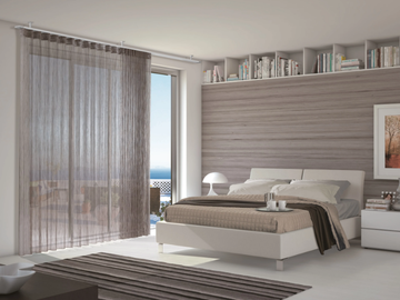 STRALYS 477 - Aluminium drapery track by Mottura