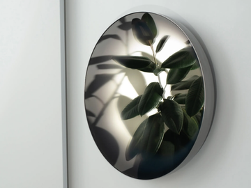 CONCAVE CONVEX MIRROR - Round wall-mounted mirror by MOVIMENTO
