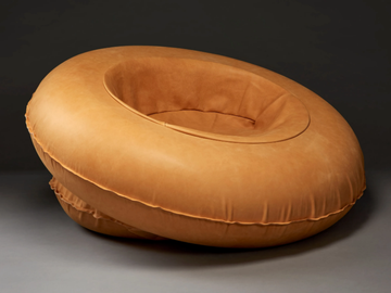 INFLATABLE LEATHER - Inflatable leather armchair by MOVIMENTO