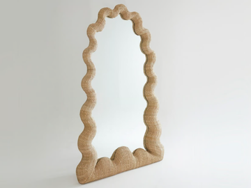 LA CELEBRACIÓN NATURAL - Freestanding framed glass-fibre mirror by MOVIMENTO