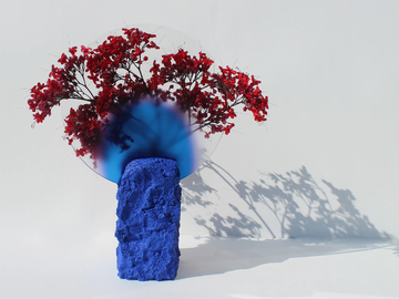 LAGOON - Handmade vase in volcanic rock by MOVIMENTO