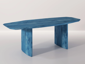 PLANAR 001 - Rectangular solid wood dining table by MOVIMENTO