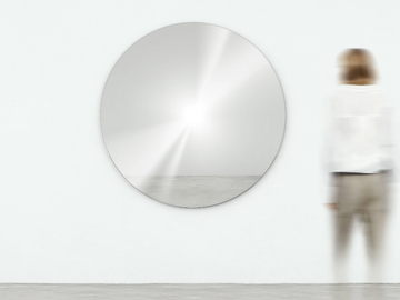 PRESENCE - Wall mirror with digital print by MOVIMENTO