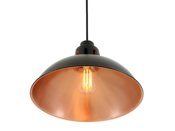 BESSEMER - Copper pendant lamp by mullan lighting