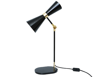 CAIRO - Handmade adjustable brass table lamp by mullan lighting