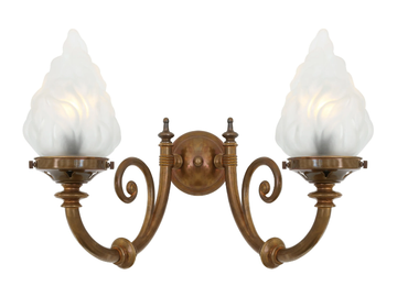 DARWIN 2 ARMS - Handmade wall light by mullan lighting