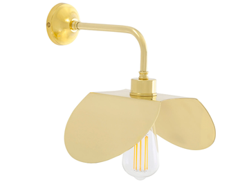 DODOMA - Handmade brass wall lamp by mullan lighting