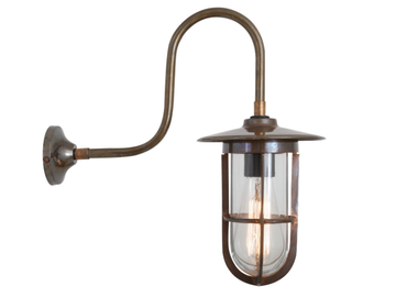 FABO WELL GLASS WALL LIGHT - Handmade wall lamp by mullan lighting