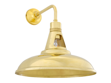 GENEVA - Handmade brass wall lamp by mullan lighting