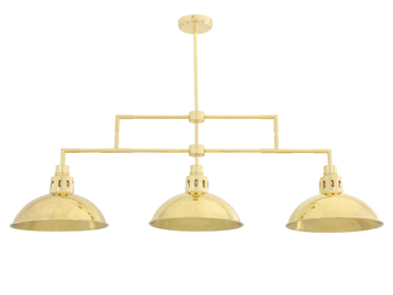 GEORGIA - Brass pendant lamp by mullan lighting