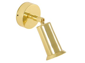 JASPER - LED adjustable brass wall lamp by mullan lighting