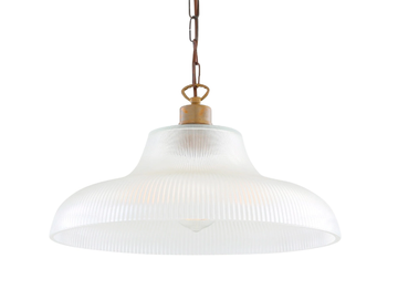 LONDON 40CM PRISMATIC RAILWAY PENDANT - Handmade pendant lamp by mullan lighting