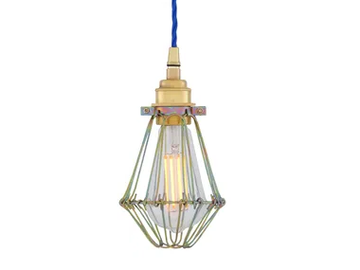 PRAIA GOLD - Handmade brass pendant lamp by mullan lighting