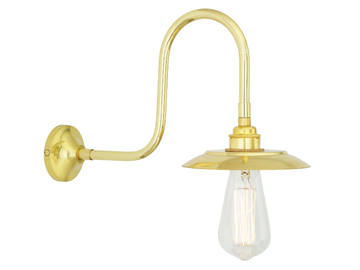 REZNOR - Brass wall lamp by mullan lighting