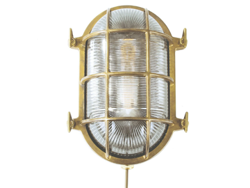 ROSS MARINE NAUTICAL BULKHEAD WALL LIGHT - Handmade wall light by mullan lighting