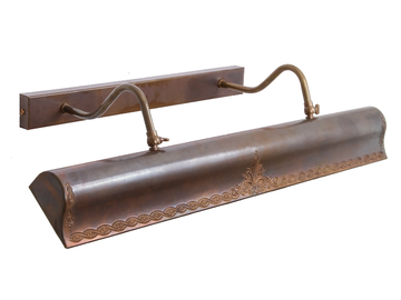 SPENCE 60CM - Brass picture light by mullan lighting