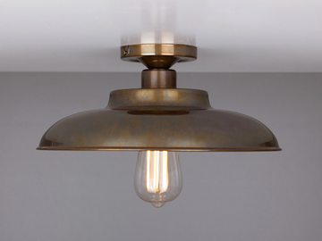 TELAL - Handmade brass ceiling lamp by mullan lighting